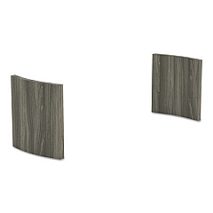 Safco Medina Series Conference Table Legs, 27.56" x 2.38" x 28.11", Gray Steel (MNCBLGS)