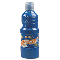 Prang Washable Paint, Blue, 16 oz Dispenser-Cap Bottle (10705)