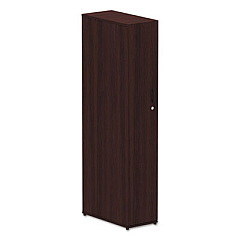 Alera Valencia Series Wardrobe, 11 7/8w x 23 7/8d x 65h, Mahogany (ALEVA621224MY)