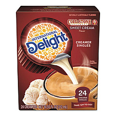International Delight Flavored Liquid Non-Dairy Creamer, Coldstone Sweet Cream, Mini Cups, 24/Box (102579)