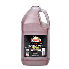 Prang Ready-to-Use Tempera Paint, Brown, 1 gal Bottle (22807)