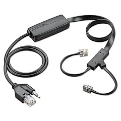 poly APC-43 Electronic Hookswitch Cable, Black