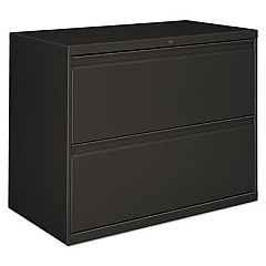 Alera Lateral File, 2 Legal/Letter/A4/A5-Size File Drawers, Charcoal, 30" x 18" x 28" (ALEHLF3029CC)