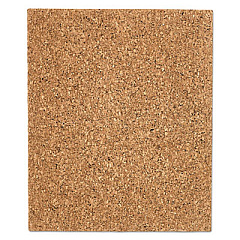 Iceberg iDesign Frameless Cork Bulletin Board, 20 x 24, Natural (35014)