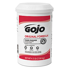 GOJO ORIGINAL FORMULA Hand Cleaner Creme, Unscented, 4.5 lb, White, 6/Carton (1115)