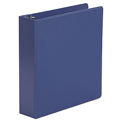 Universal Economy Non-View Round Ring Binder, 3 Rings, 2" Capacity, 11 x 8.5, Royal Blue (UNV34402)