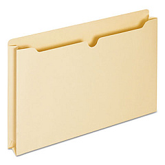 Universal Economical Manila File Jackets, Straight Tab, Legal Size, Manila, 50/Box (UNV76500)