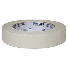 Duck Color Masking Tape, 3" Core, 0.94" x 60 yds, White (240573)