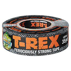 T-REX Duct Tape, 3" Core, 1.88" x 35 yds, Black (241628)