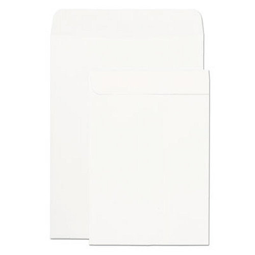 Quality Park Catalog Envelope, #10 1/2, Square Flap, Gummed Closure, 9 x 12, White, 250/Box (41488)