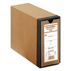 Globe-Weis COLUMBIA Recycled Binding Cases, 2 Rings, 2.5" Capacity, 11 x 8.5, Kraft (B50BC)