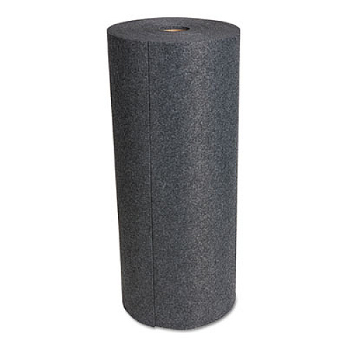 HOSPECO SureGrip Absorbent Adhesive Floor Mat, Indoor/Outdoor, 34" x 100 ft, Gray (ASSG34100G)
