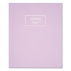 Cambridge Workstyle Notebook, Casebound, 1 Subject, Wide/Legal Rule, Lavender Cover, 11 x 9, 80 Sheets (59291)