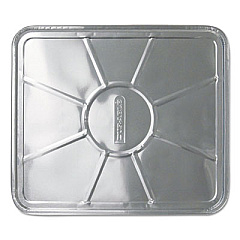 Durable Packaging Aluminum Oven Liner, 18.13 x 15.63, Silver, 100/Carton (7100100)