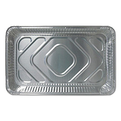 Durable Packaging Aluminum Steam Table Pans, Full-Size Medium228 oz., 2.19" Deep, 12.81 x 20.75, 50/Carton (FS7800XX)