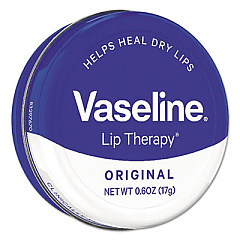 Vaseline Lip Therapy, Original, 0.6 oz, Mini Tin (53647EA)