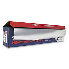 Durable Packaging Heavy-Duty Aluminum Foil Roll, 24" x 1,000 ft (92410)