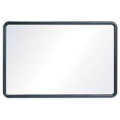 Quartet Contour Dry-Erase Board, Melamine, 36 x 24, White Surface, Black Frame (7553)