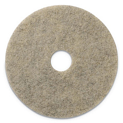 Americo Porko Plus Burnishing Pads, 20" Diameter, Brown, 5/Carton (401820)