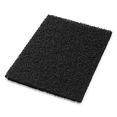 Americo Stripping Pads, 14 x 28, Black, 5/Carton (40011428)
