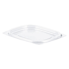 Dart ClearPac Clear Container Lids, 4.1 x 4.9, Clear, 1,008/Carton (C6DLR)