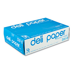 Durable Packaging Interfolded Deli Sheets, 8 x 10.75, 500 Sheets/Box, 12 Boxes/Carton (SW8XX)