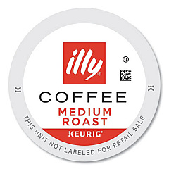 illy Coffee K-Cup Pods, Medium Roast, 20/Box (7790)