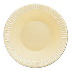 Dart Quiet Classic Laminated Foam Dinnerware, Bowl, 12 oz, White, 1,000/Carton (12BWHQR)