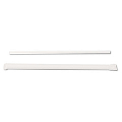 Dixie Jumbo Straws, 7.75", Plastic, Translucent, 500/Box (JW74)