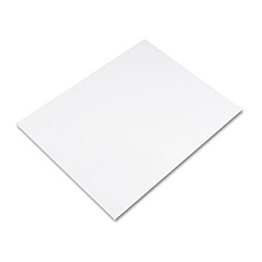 Elmer's White Railroad Board, 22 x 28, 50/Carton (750173LMR)