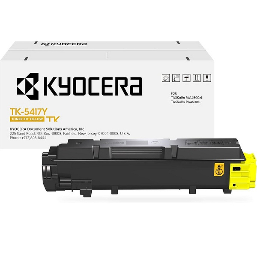 Kyocera TK-5417Y Yellow Toner Cartridge | BlueDogInk.com