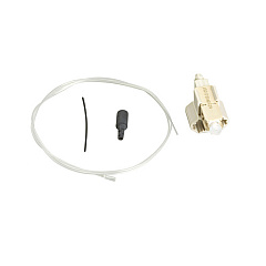 Black Box Pre-polished Fiber Optic Connector - Om1, Multimode, Sc, Beige, 6-pack, Gsa, Taa, Non-returnable/non-cancelable (PP-SC-625MM-6PAK) Black Box Pre-polished Fiber Optic Connector - Om1, Multimode, Sc, Beige, 6-pack, Gsa, Taa, Non-returnable/non-cancelable (PP-SC-625MM-6PAK)