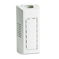 Fresh Products Gel Air Freshener Dispenser Cabinet with Fan, 4" x 3.38" x 8.4", White (313)