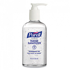 Purell Advanced Hand Refreshing Gel, 8 oz Pump Bottle Purell Advanced Hand Refreshing Gel, 8 oz Pump Bottle