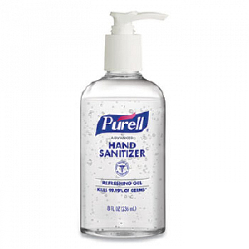 Purell Advanced Hand Refreshing Gel, 8 oz Pump Bottle