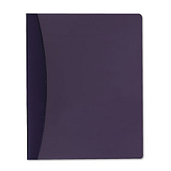 GBC Hidden Clip Report Cover, Hidden Swing Clip, 8.5 x 11, Blue (21537)