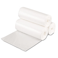 GEN High Density Can Liners, 16 gal, 7 microns, 24" x 31", Natural, 1,000/Carton (BWK243108)