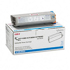 Okidata 41963003 Cyan Toner Cartridge