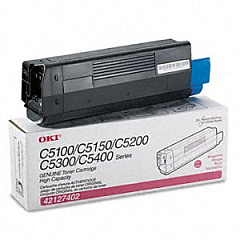 Okidata 42127402 Magenta Toner Cartridge