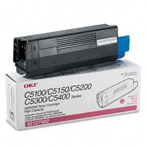 Okidata 42127402 Magenta Toner Cartridge