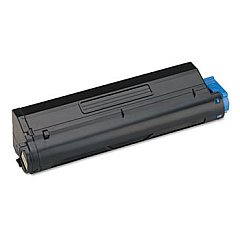 Compatible Okidata 43502001 Black Toner Cartridge