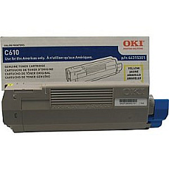 Okidata 44315301 Yellow Toner Cartridge