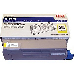 Okidata 44318601 Yellow Toner Cartridge