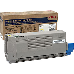 Oki 46507601 Yellow Toner Cartridge Oki 46507601 Yellow Toner Cartridge
