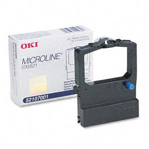 Okidata 52107001 Black Ribbon Cartridge