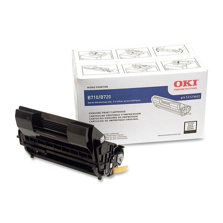 Okidata 52123602 Black Toner Cartridge