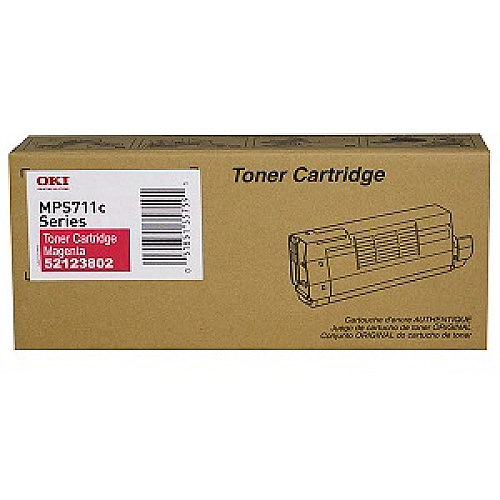 Okidata 52123802 Magenta Toner Cartridge