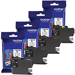 Brother LC3017 High Yield Ink Cartridges