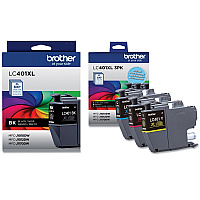 Brother LC401XL High-Yield Ink Cartridges
