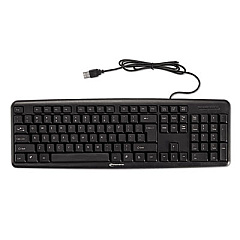 Innovera Slimline Keyboard, Usb, Black